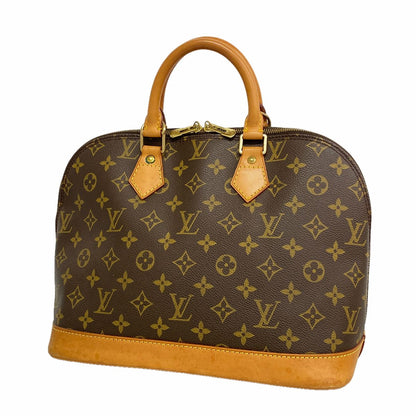 Louis Vuitton Handbag Monogram Alma Brown