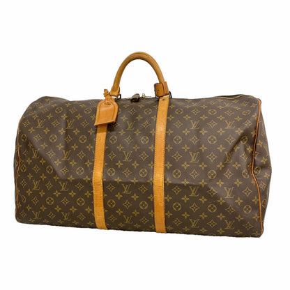 Louis Vuitton Boston Bag Monogram Keepall 60 Brown