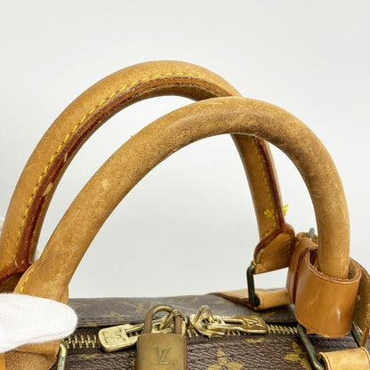 Louis Vuitton Boston Bag Monogram Keepall 60 Brown — view 7