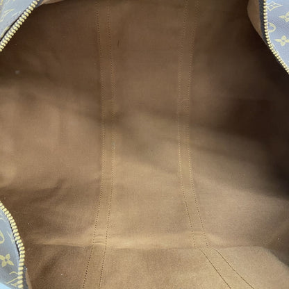 Louis Vuitton Boston Bag Monogram Keepall 60 Brown — view 4