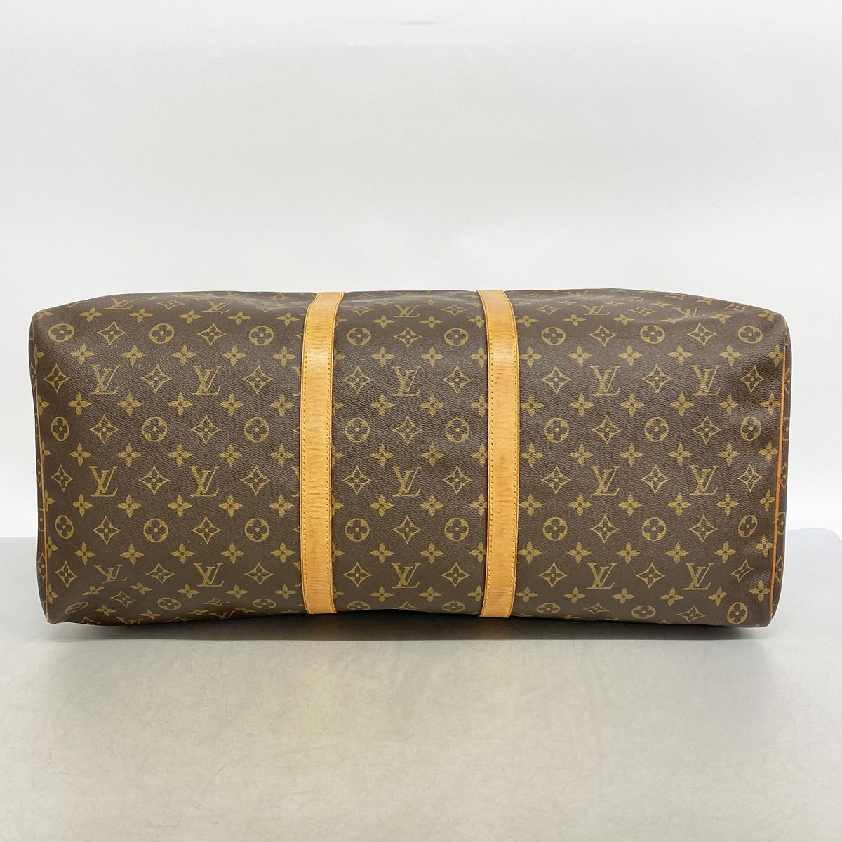 Louis Vuitton Boston Bag Monogram Keepall 60 Brown — view 3