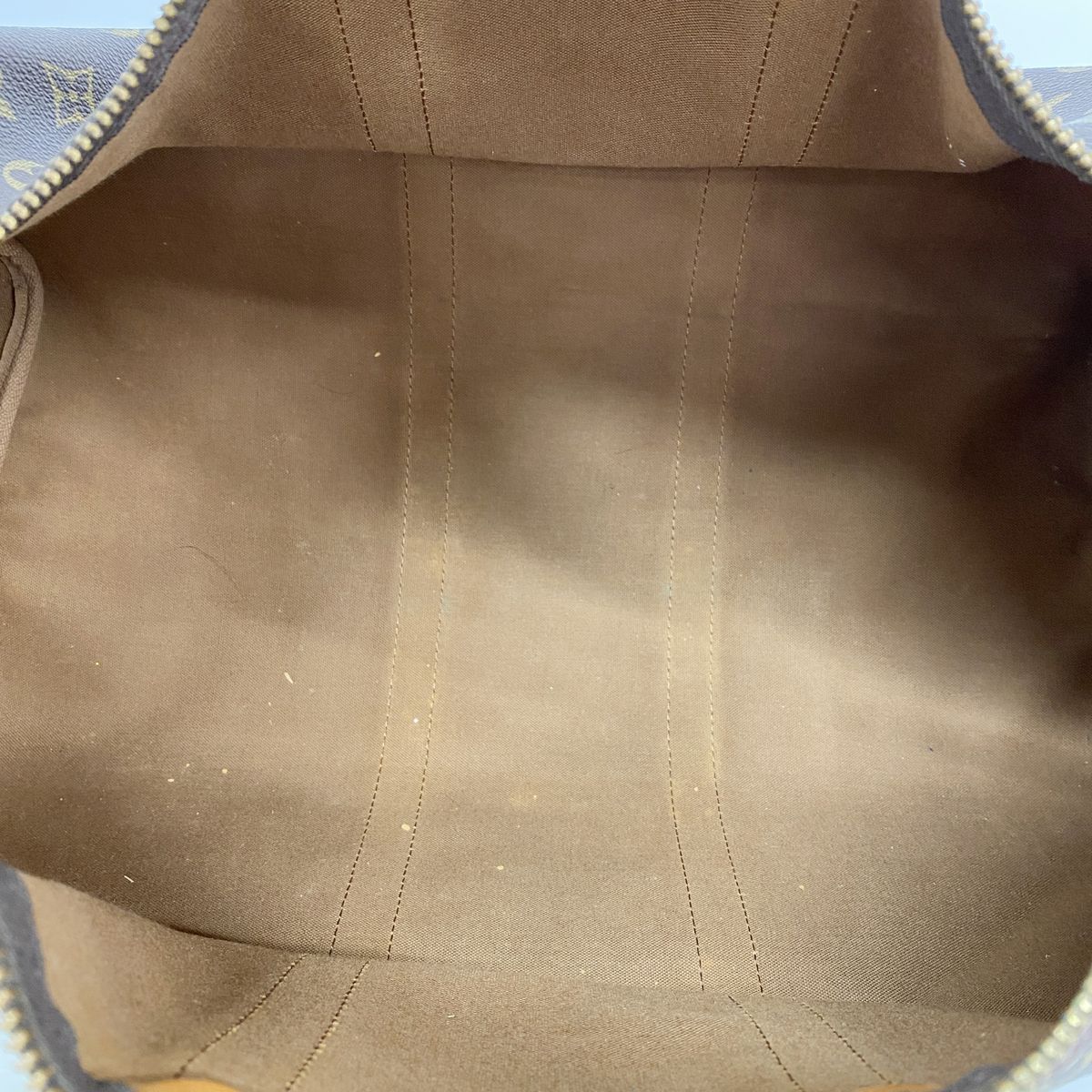 Louis Vuitton Boston Bag Monogram Keepall 45 Brown — view 4