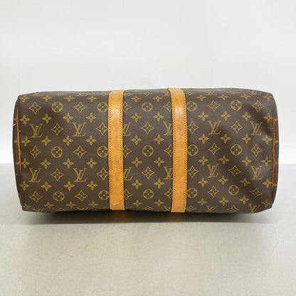 Louis Vuitton Boston Bag Monogram Keepall 45 Brown — view 3