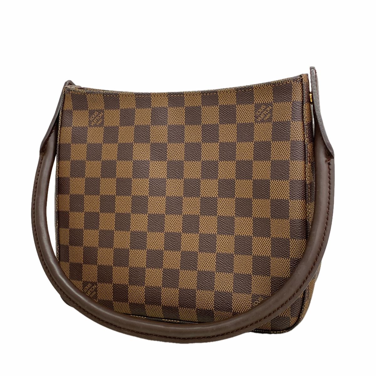 Louis Vuitton Shoulder Bag Damier Looping MM Ebene