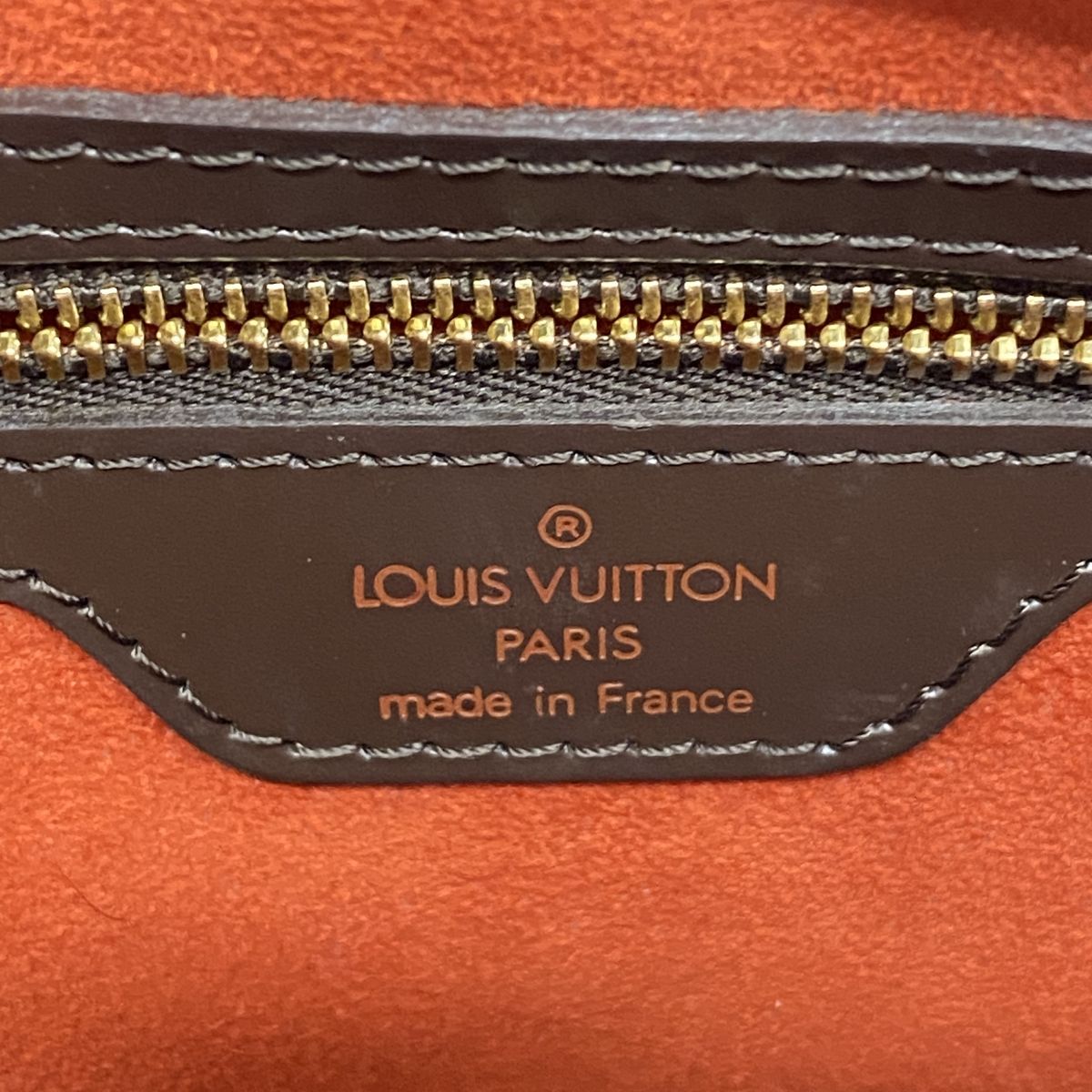 Louis Vuitton Shoulder Bag Damier Looping MM Ebene — view 5