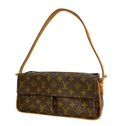 Louis Vuitton Shoulder Bag Monogram Viva-Cite MM Brown