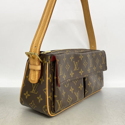 Louis Vuitton Shoulder Bag Monogram Viva-Cite MM Brown — view 2
