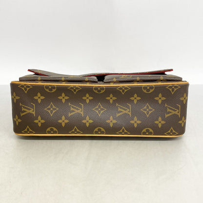 Louis Vuitton Shoulder Bag Monogram Viva-Cite MM Brown — view 3