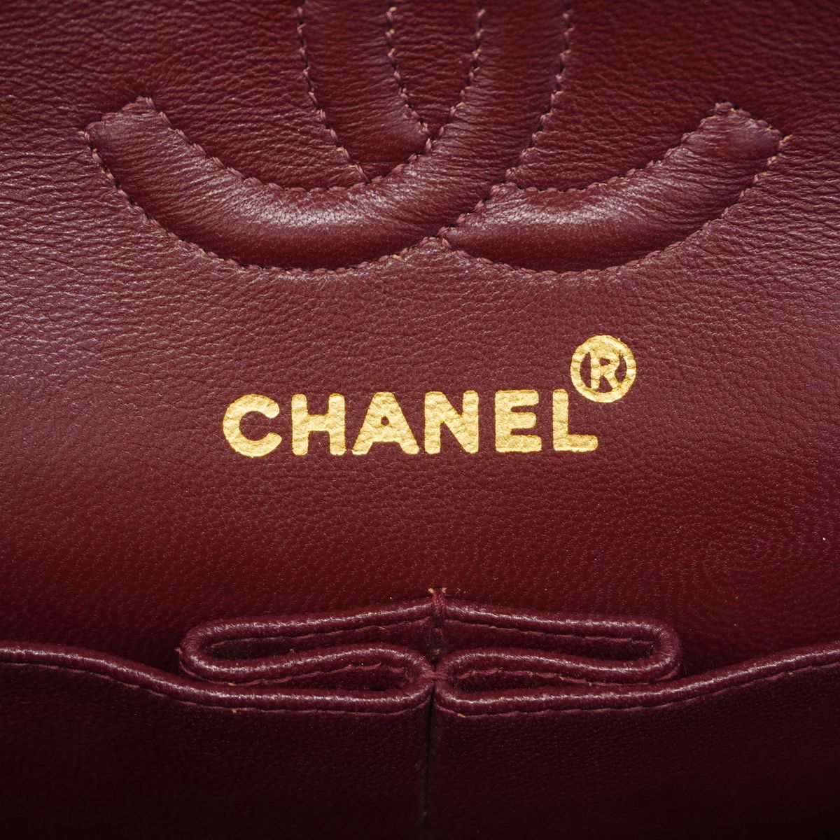 Chanel Shoulder Bag Quilted Lambskin Black Gold — view 5