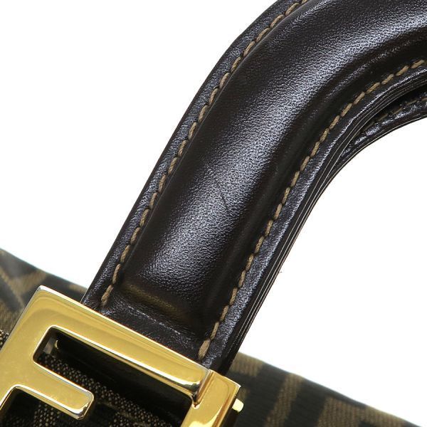 Fendi Zucca Hand Large Clutch — view 3