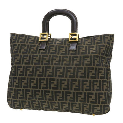 Fendi Zucca Hand Large Clutch