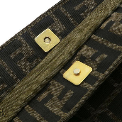 Fendi Zucca Hand Large Clutch — view 7