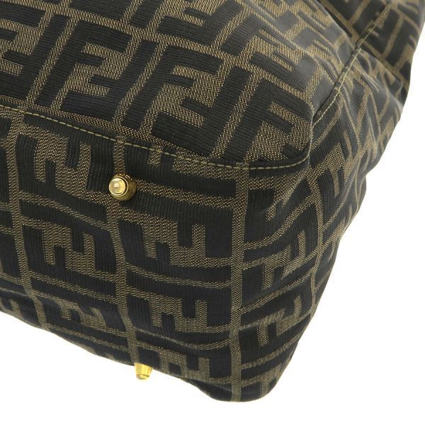Fendi Zucca Hand Large Clutch — view 6