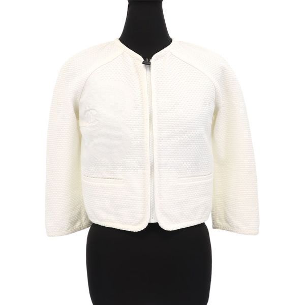 Chanel 09P Jacket White
