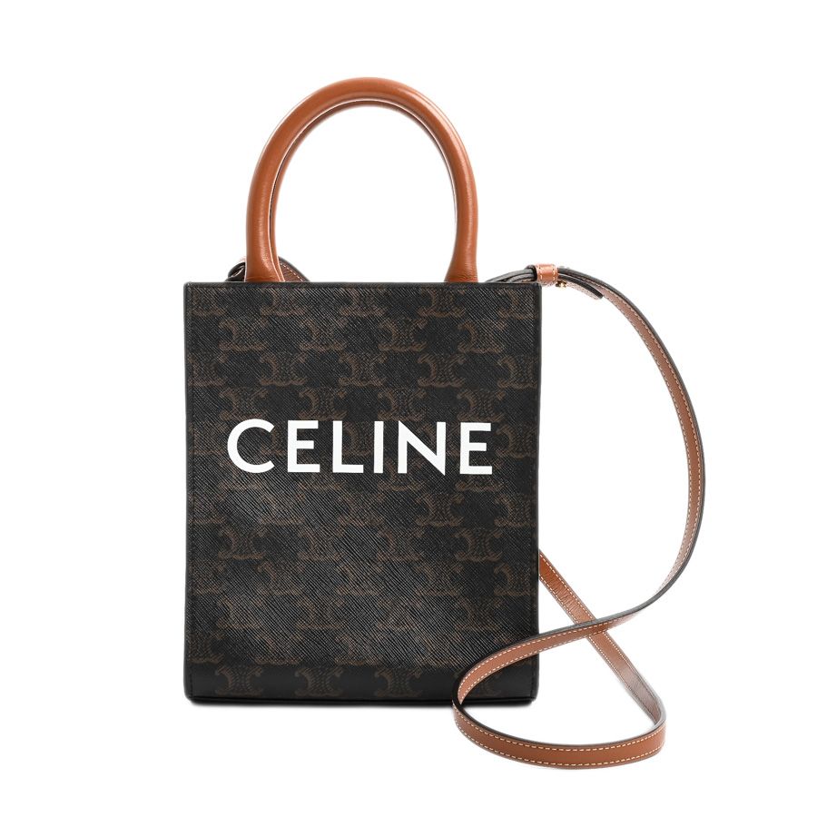 Celine Shoulder Bag Mini Vertical Cabas