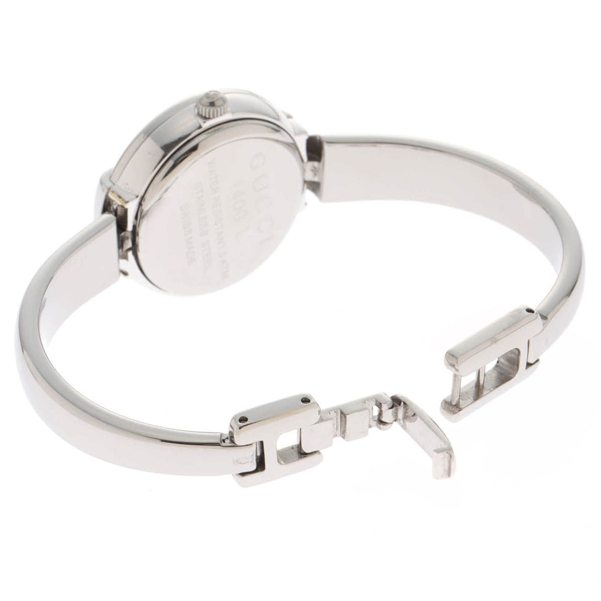 Gucci Bangle Watch Stainless Steel Silver Quartz — view 5