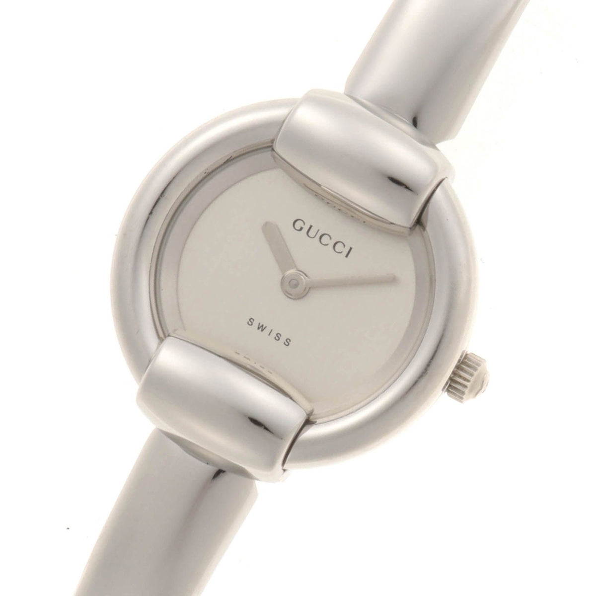 Gucci Bangle Watch Stainless Steel Silver Quartz — view 2