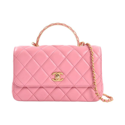Chanel Handbag Top Handle Flap Bag