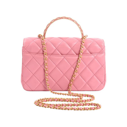 Chanel Handbag Top Handle Flap Bag — view 3