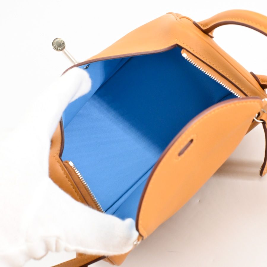 Hermes Shoulder Bag Mini Lindy Verso — view 4