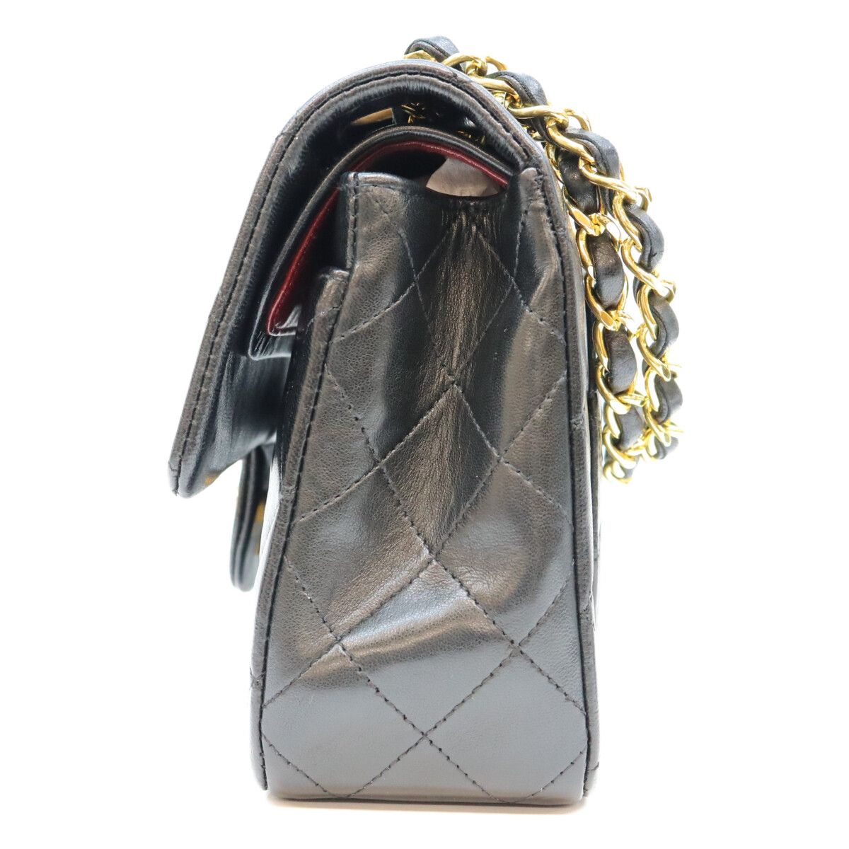 Chanel Black Lamb Quilted 23 Shoulder Bag — view 2