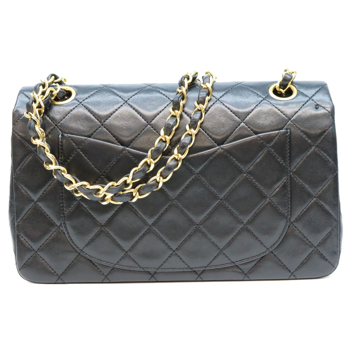 Chanel Black Lamb Quilted 23 Shoulder Bag — view 3