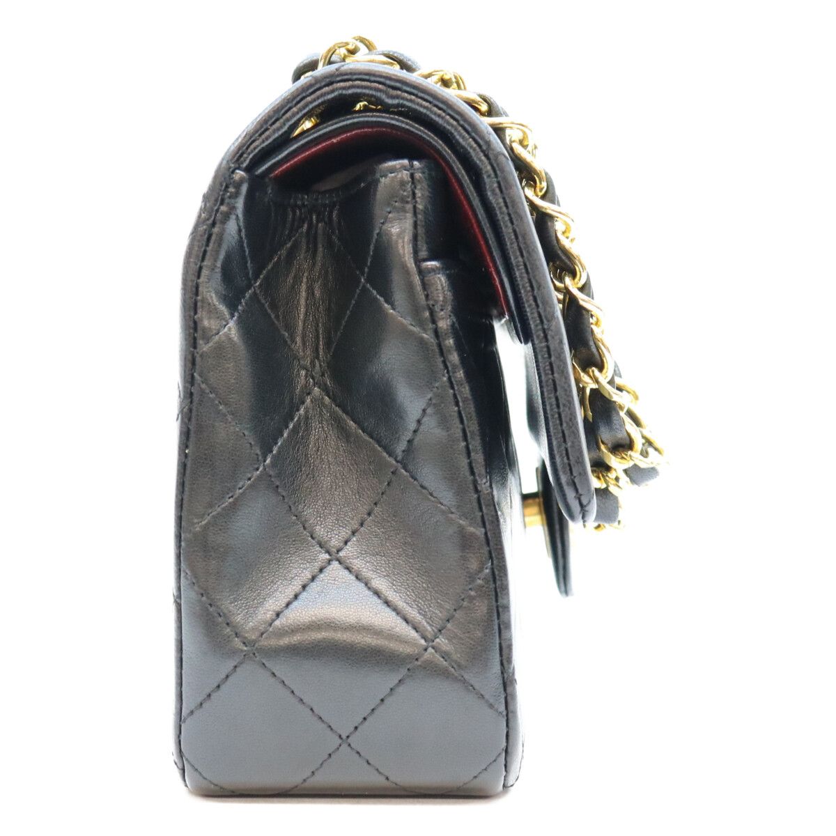 Chanel Black Lamb Quilted 23 Shoulder Bag — view 4