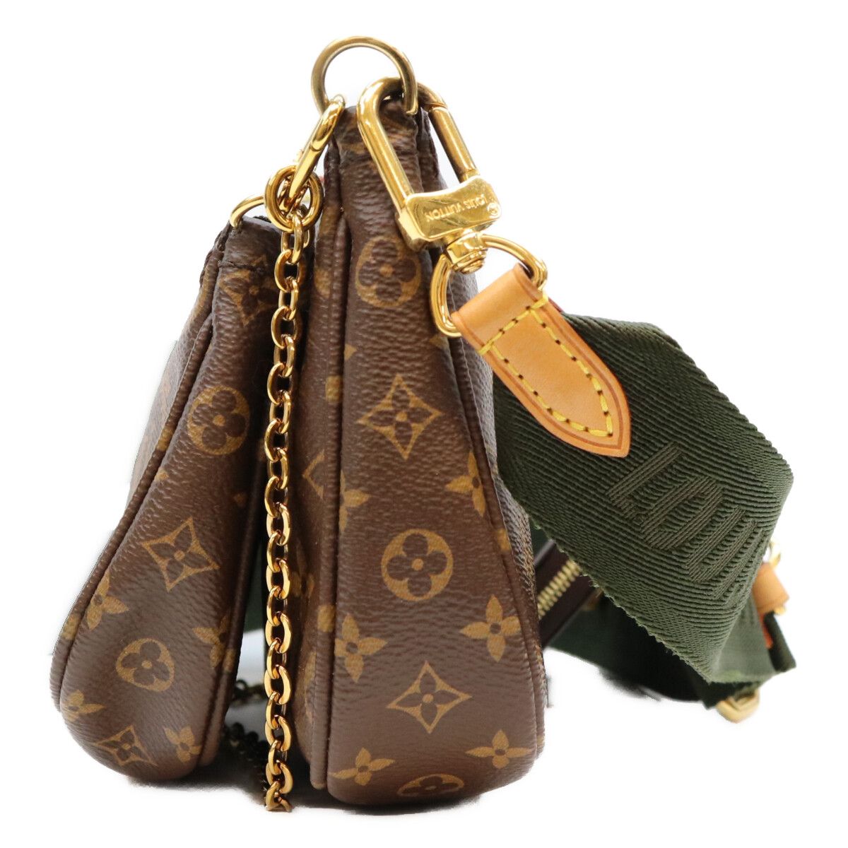 Louis Vuitton Monogram Khaki Multi Pochette Accessoires Shoulder Bag — view 2