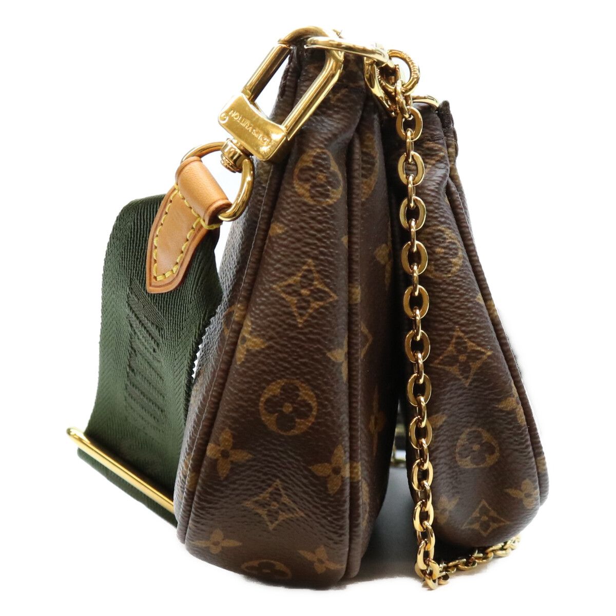 Louis Vuitton Monogram Khaki Multi Pochette Accessoires Shoulder Bag — view 4