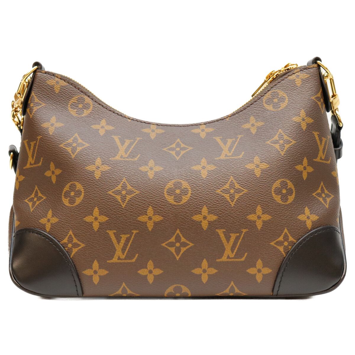 Louis Vuitton Monogram Noir Boulogne PM Shoulder Bag — view 3