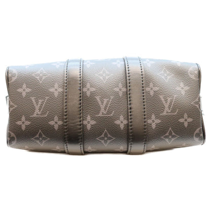 Louis Vuitton Monogram Eclipse Keepall Bandouliere 25 Boston Bag — view 5