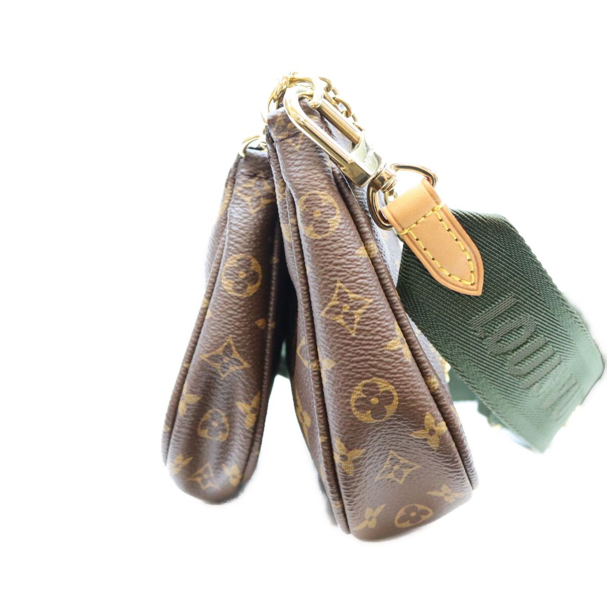 Louis Vuitton Monogram Khaki Multi Pochette Accessoires Shoulder Bag — view 4