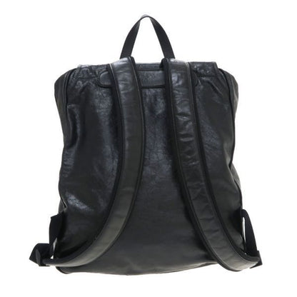 Gucci Leather Backpack Black — view 3