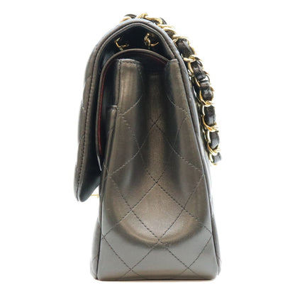 Chanel Black Lambskin Double Flap Maxi Quilted 30 Shoulder Bag — view 2