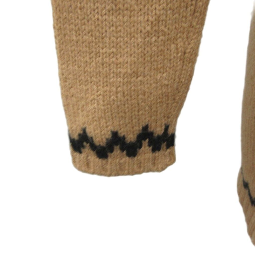 Max Mara Knit Cardigan Topper Shawl Color Long Sleeve Ortega Pattern Ribbon — view 6