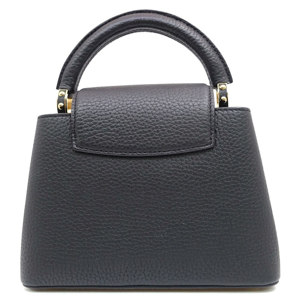 Louis Vuitton Capucines Mini BK GD Taurillon Calfskin Handbag 2-Way Bag — view 2