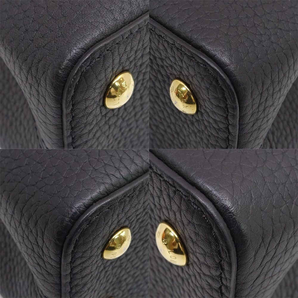 Louis Vuitton Capucines Mini BK GD Taurillon Calfskin Handbag 2-Way Bag — view 4