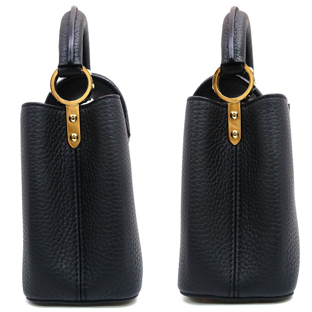 Louis Vuitton Capucines Mini BK GD Taurillon Calfskin Handbag 2-Way Bag — view 3