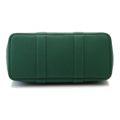 Hermes Garden Party TPM Vert Moyane Silver Tote Negonda Green — view 3
