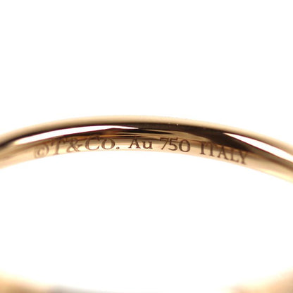 Tiffany & Co 18k Pink Gold T Wire Diamond Ring — view 5
