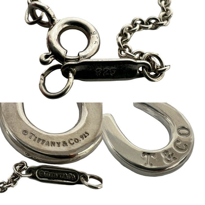 Tiffany & Co Vintage Horseshoe Necklace 925 Sterling Silver — view 3
