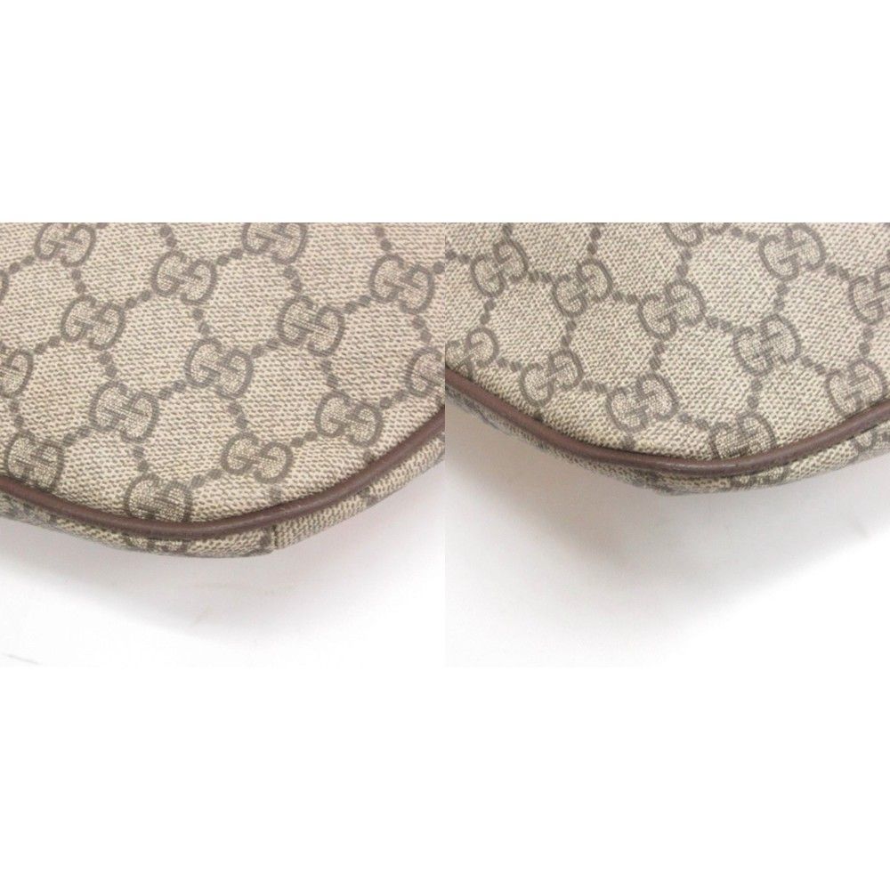 Gucci Courier GG Supreme Belt Bag Shoulder Beige — view 6
