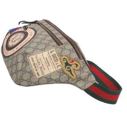 Gucci Courier GG Supreme Belt Bag Shoulder Beige — view 2