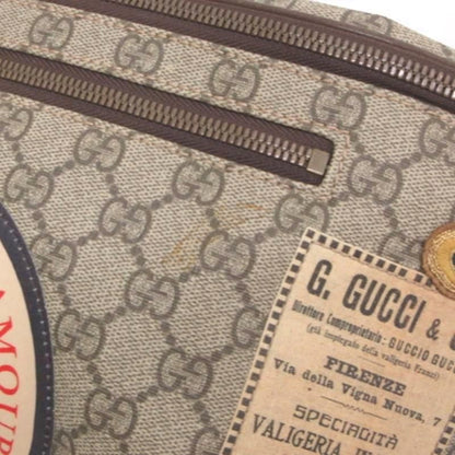 Gucci Courier GG Supreme Belt Bag Shoulder Beige — view 4