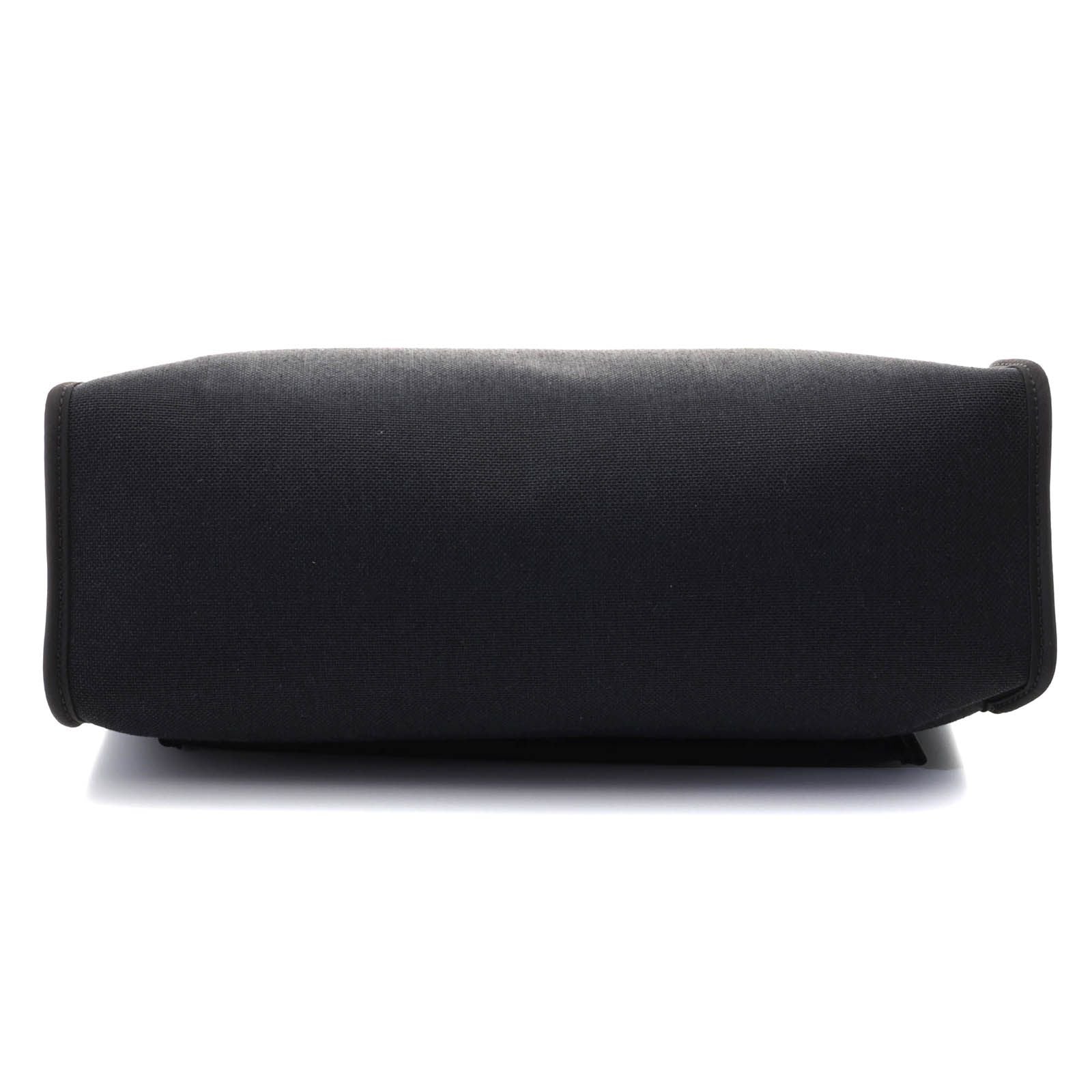 Hermes Herbag Zip PM Black Silver Vache Hunter Handbag — view 3