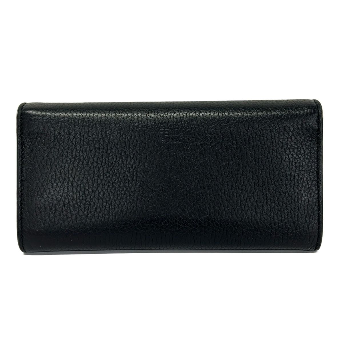 Fendi Wallet Peekaboo Black Leather — view 2