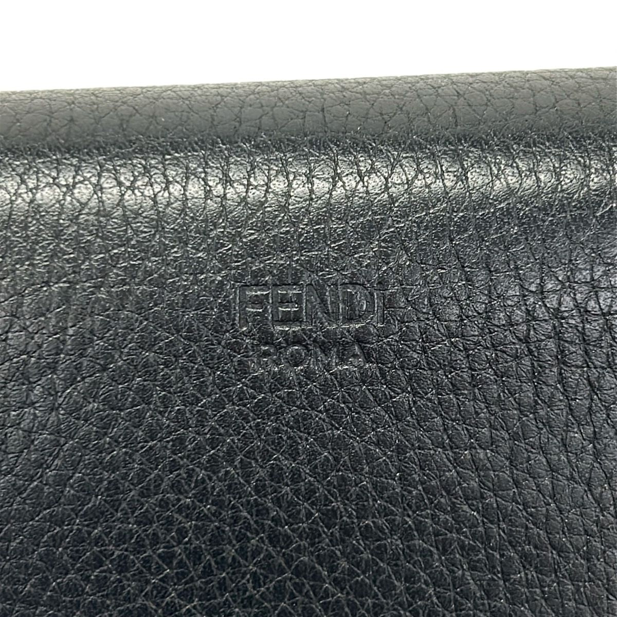 Fendi Wallet Peekaboo Black Leather — view 5