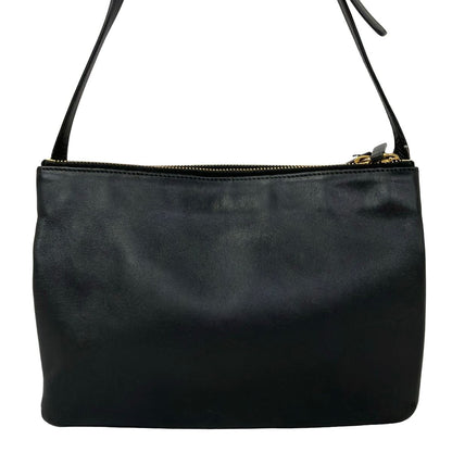 Celine Shoulder Bag Trio Large Black Leather — view 3