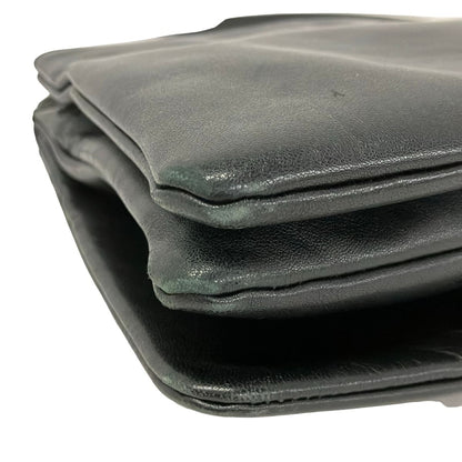 Celine Shoulder Bag Trio Large Black Leather — view 6