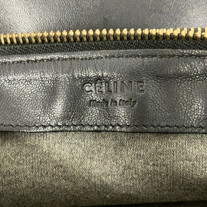 Celine Shoulder Bag Trio Large Black Leather — view 8